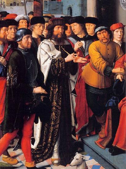 Gerard David The Judgment of Cambyses France oil painting art